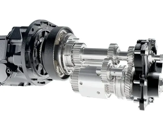 Gjennomskåret CVXDrive-transmisjon fra Case IH Maxxum