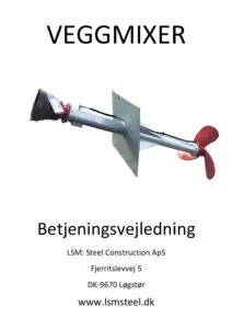 Forhåndsvisning av LSM veggmikser manual