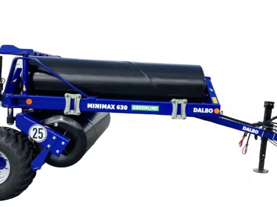 Ø610 mm stålvalser på DALBO Minimax Greenline