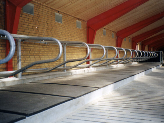 Supersoft liggebåsmatter.