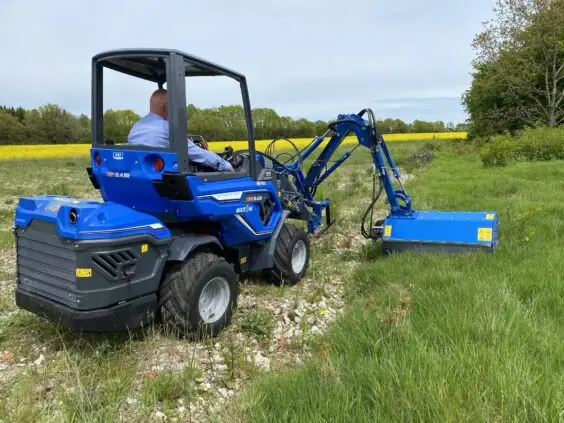 MultiOne 8.4S K minilaster i arbeid