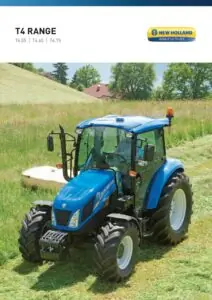 Forhåndsvisning av New Holland T4 brosjyre