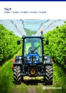 Forhåndsvisning av New Holland T4 LP brosjyre