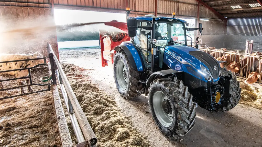 Transmisjonen i New Holland T5 Dual Command