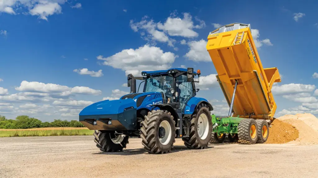 Hydraulikk og kraftuttak på New Holland T6 Methane Power