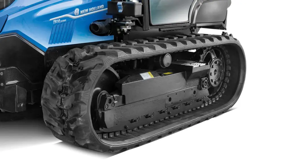 Understell og drivverk på New Holland TK4