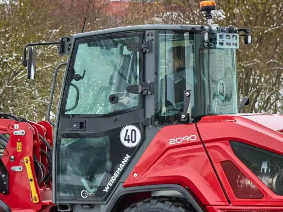 Førerhuset på Weidemann hjullaster 2090