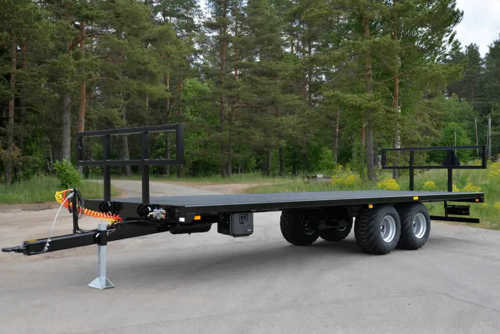 Palmse PT3800 plattformhenger med ballegrinder i endene