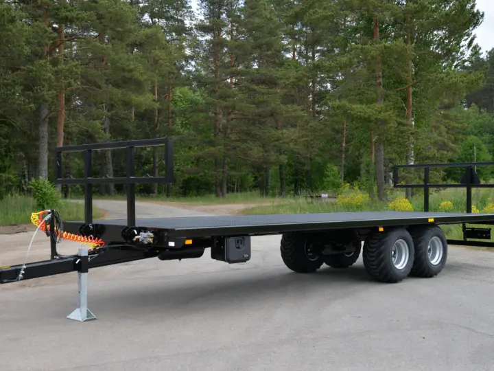 Palmse PT3800 plattformhenger med ballegrinder i endene